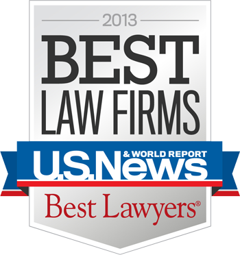Best Law Firms 2013 - U.S. News & World Report